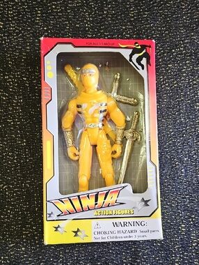 Ninja Action Figure - Yellow